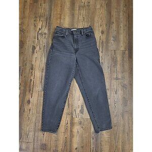 Levi's Womens Jeans Size 29x27 Blue Denim High Waisted Mom Jean Cotton Denim